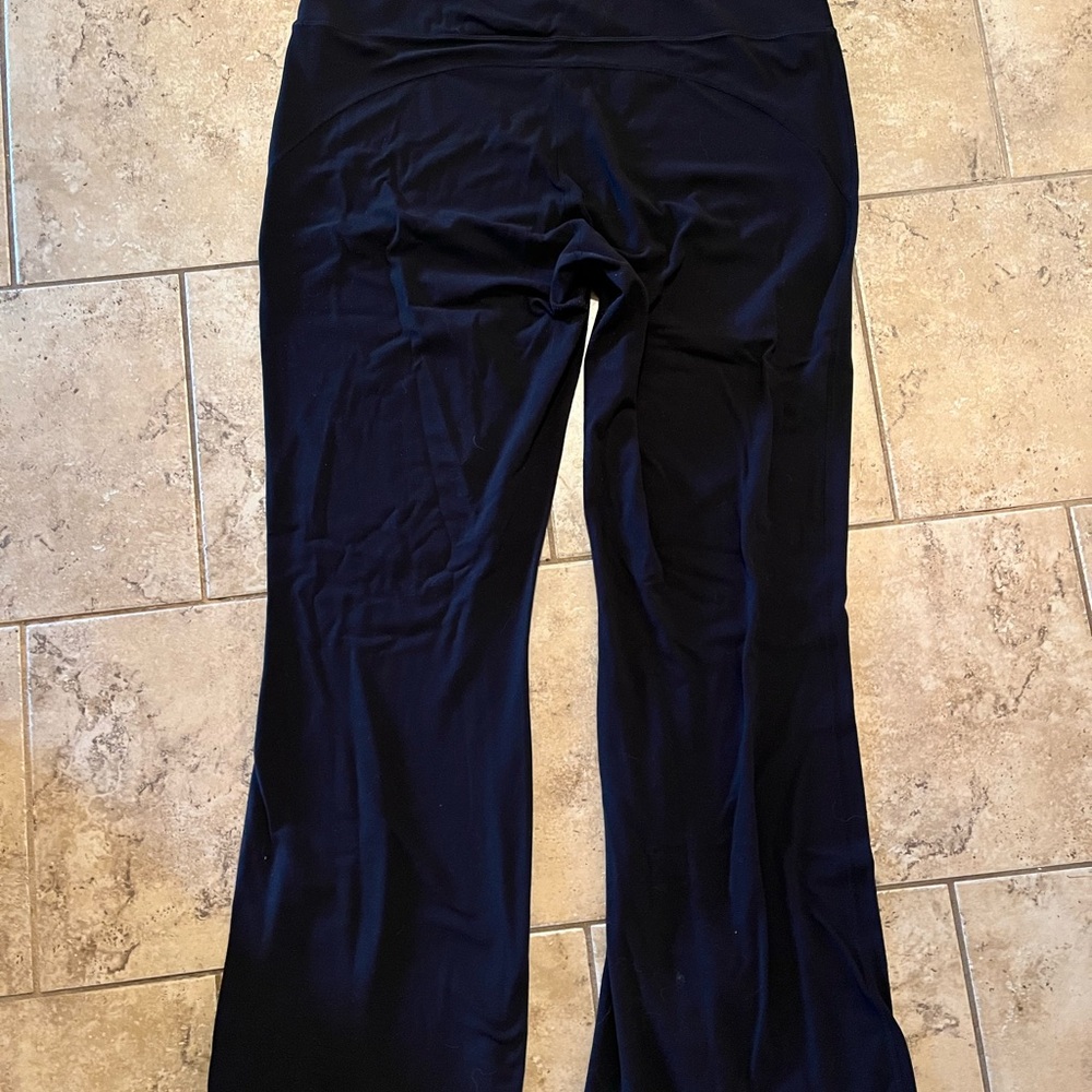 LuLuLemon Black Flared Pants - Picture 2 of 3